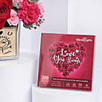 Wondergifts Love Celebration Voucher Box With Flowers