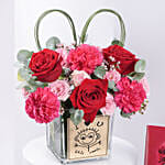 Wondergifts Love Celebration Voucher Box With Flowers