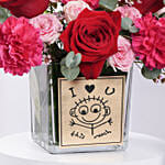 Wondergifts Love Celebration Voucher Box With Flowers