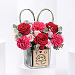 Love And Heart Flower Vase