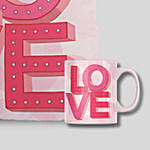 Love Mug And Cushion