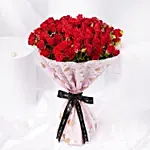 Valentine Red Spray Roses Bouquet