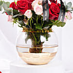 Valentine Rosy Reflections Arrangement