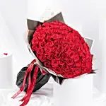 Forever Yours 111 Red Roses Valentines Bouquet