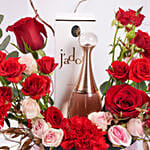 Dior Jadore Perfume and Roses Valentine Collection