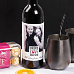 Celebration Of Love Personalised Wine Box