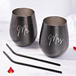 Celebration Of Love Personalised Wine Glasses