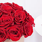 Valentine Day 20 Roses Box