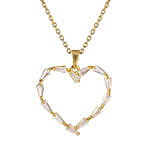 Caroline Svedbom Baguette Heart Jewelery Gift Set For Her