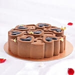 Chocolate Affection Valentines Cake