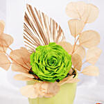 Large Green Forever Rose Arrangement