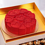 Cake Rochers and Roses Box for Valentines