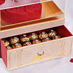 Cake Rochers and Roses Box for Valentines