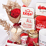 Hugs and Kisses Gift Hamper for Valentines