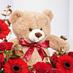 Blooming Hugs Valentines Arrangement