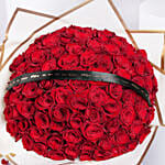 Valentine 99 Red Roses Bouquet