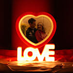 Valentine Heart Led Photo Frame