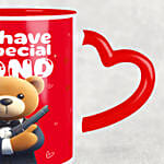 We Have Special Bond Valentine Red Mug