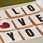 Love Treat 9 Cookies