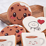 Valentine Love 12 Cookies