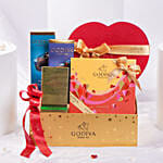 Godiva Love Valentine Hamper