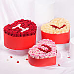 Valentines I Love You Roses Box