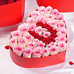 Valentines I Love You Roses Box