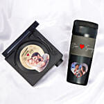 Retro Love Personalised Gift With Music And Travel Gift Set