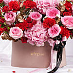 Journey of Love Valentines Flowers boxes