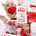 Hugs and Kisses Gift Hamper for Valentines