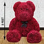 2500 Red Roses Teddy Bear