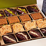 Filled Dates and Baklava Small Box