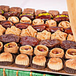 Stuffed Dates and Baklava Basket