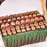 Stuffed Dates and Baklava Basket