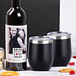 Celebration Of Love Personalised Wine Box