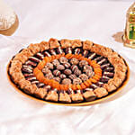 Royal Ramadan Dates and Sweets Platter