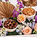 Baklava Dates And Blooming Gifts