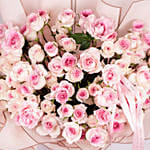 100 Pink Roses Bouquet