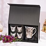 Set of 4 Cups N Jug Naseem by Silsal