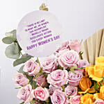 Happy Womens Day Flowers Box