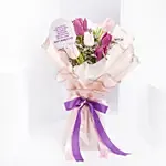 Mix Color Tulips Womens day Bouquet