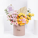 Happy Womens Day Flowers Box