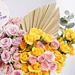 Happy Womens Day Flowers Box