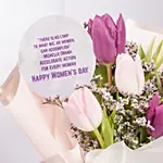 Mix Color Tulips Womens day Bouquet