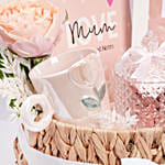 Elegant Love Themed Gift Basket