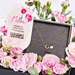 Flowers and Cerruti Necklace For Mom