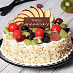 Vanilla Fruit Cake For Anniversary Half Kg