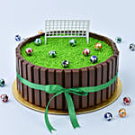 Football Field Designer Red Velvet Cake 2 Kg