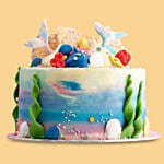 Little Mermaid Layer Chocolate Cake 2 Kg