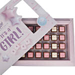 Newborn Baby Girl Chocolate Box